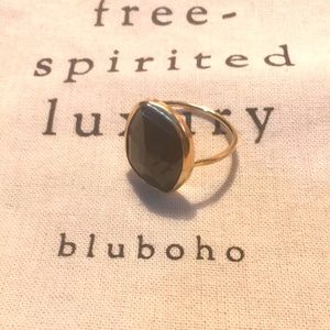 bluboho - one of kind soirée ring-